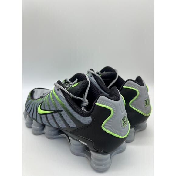 Nike Shox TL Wolf Grey Lime Blast Running Shoes AV3595-005 Size M8.5 /W10 - Picture 8 of 16